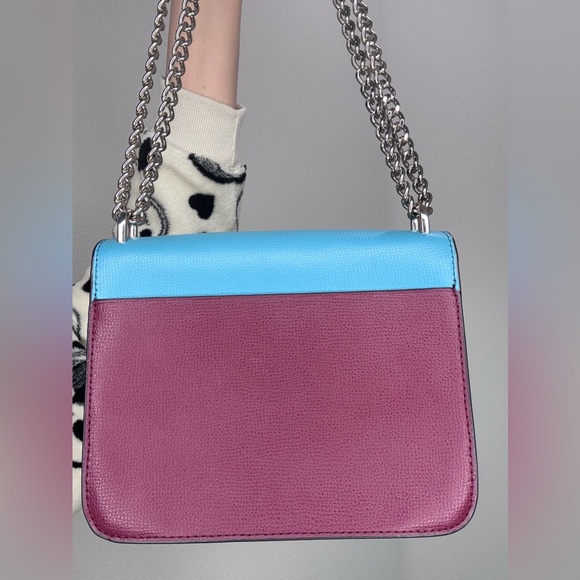 Kate Spade Remi Colorblock Flap Chain Crossbody bag EUC - Picture 4 of 14